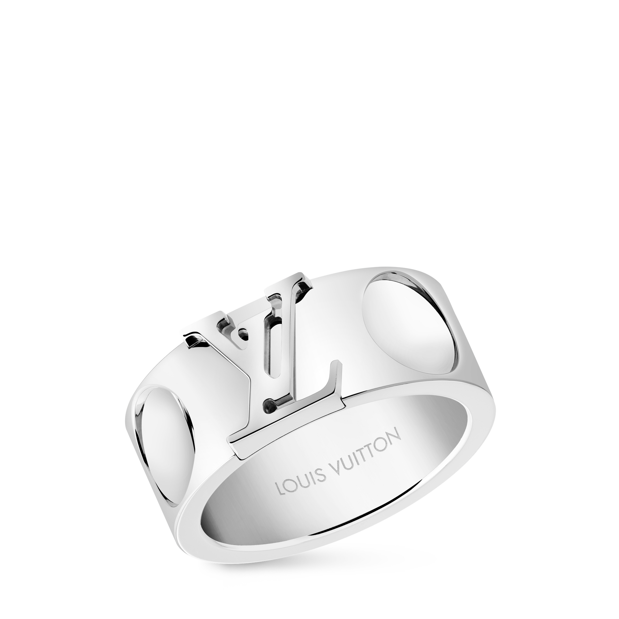 แหวน Empreinte ขนาดใหญ่ ไวท์โกลด์  in จิวเวลรี่