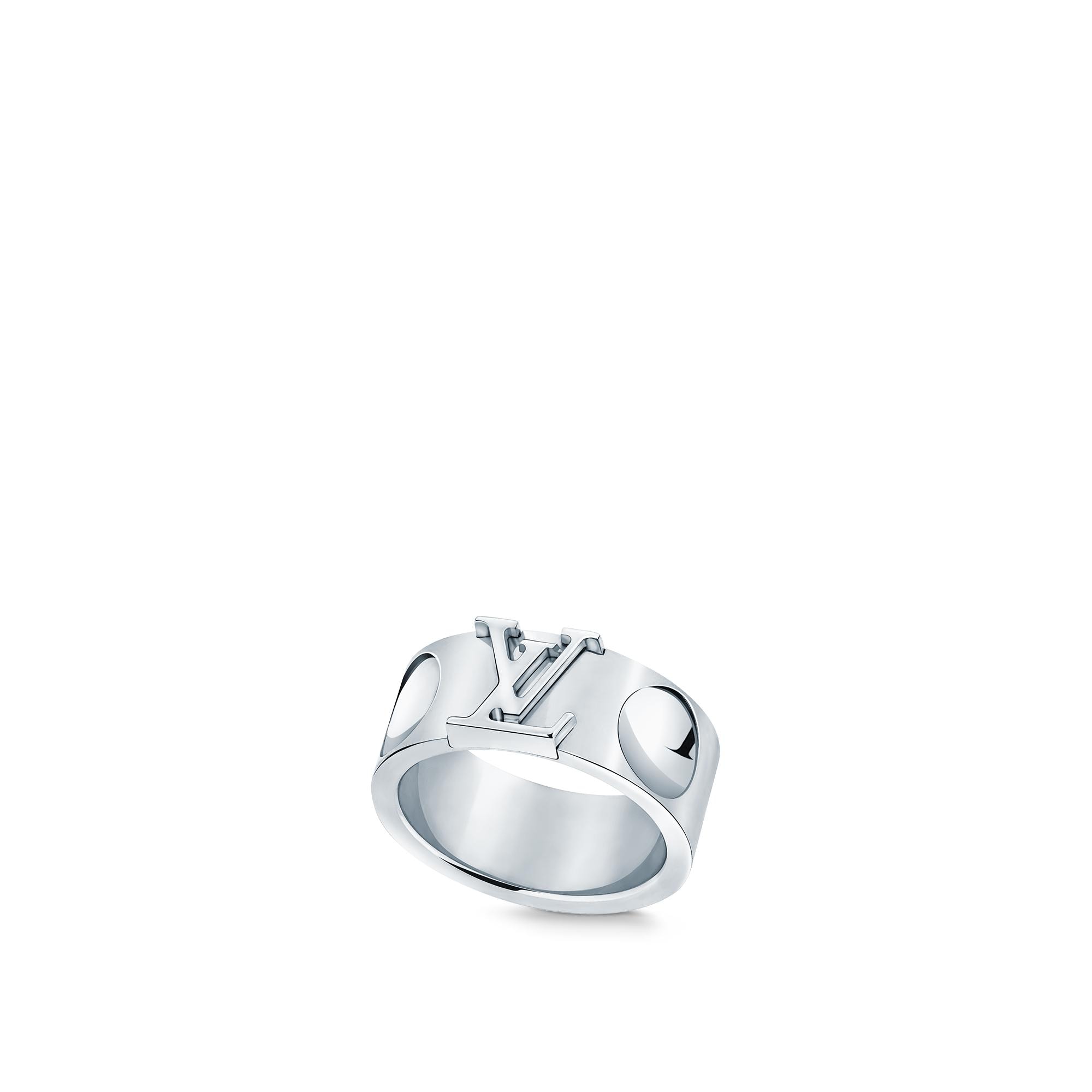 แหวน Empreinte ขนาดใหญ่ ไวท์โกลด์  in จิวเวลรี่