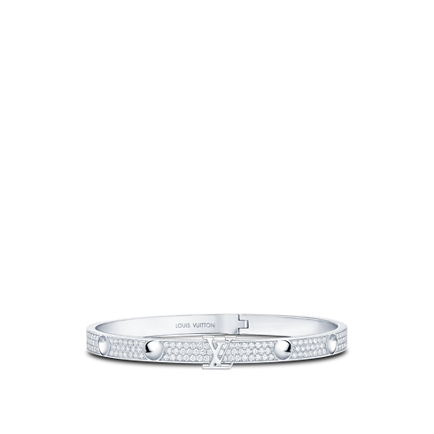 จี้ Empreinte ไวท์โกลด์ side view