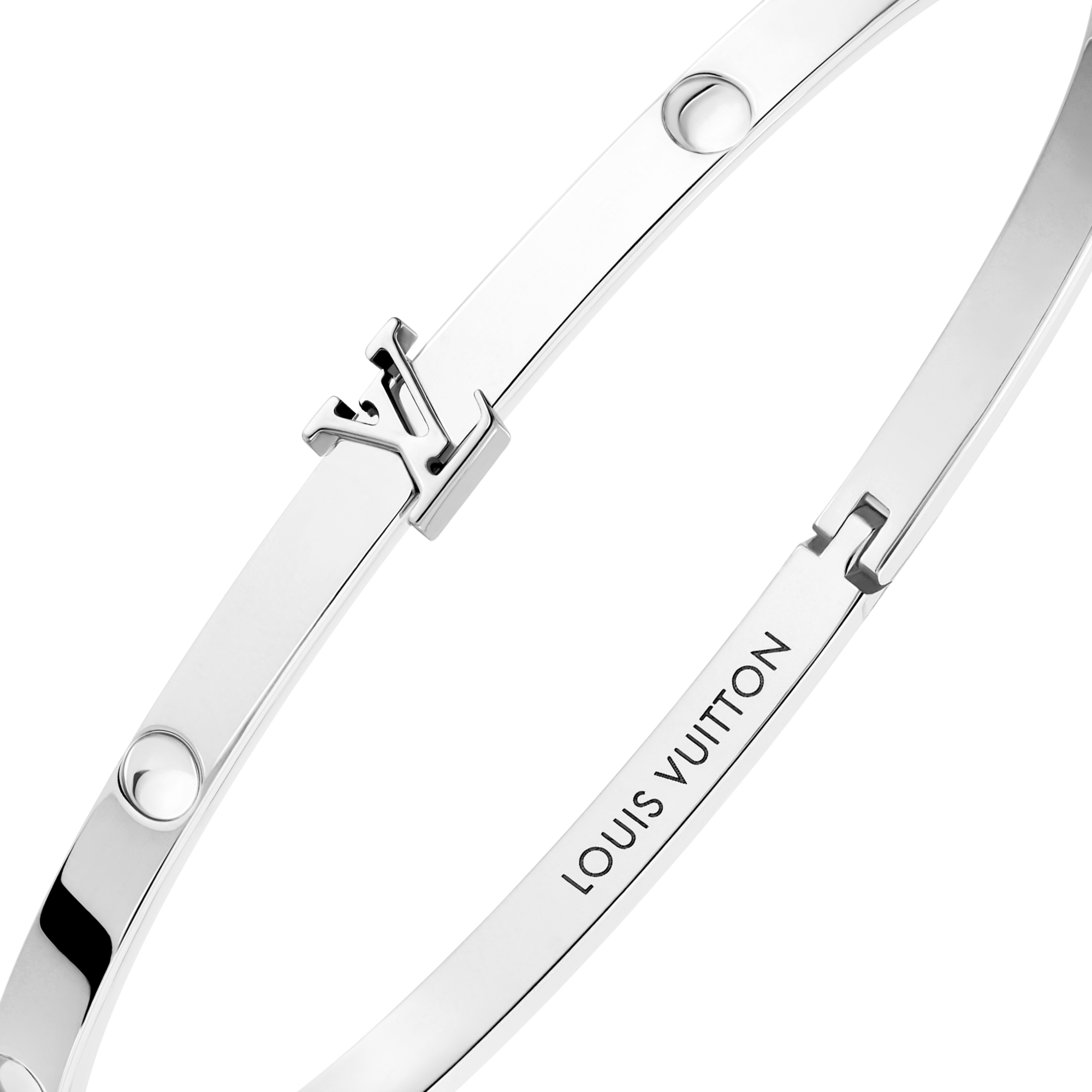 กำไลข้อมือขนาดเล็ก Empreinte ไวท์โกลด์  in จิวเวลรี่