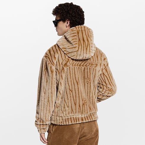 เสื้อแจ็คเก็ตบลูซงผ้าฟลีซ Epi มีฮู้ด in ผลิตภัณฑ์ใหม่'s สำหรับผู้ชาย LV Ski collections by Louis Vuitton (การย่อ/ขยายผลิตภัณฑ์)