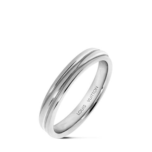 Epi wedding band, platinum in จิวเวลรี่'s หมวดหมู่ ไฟน์จิวเวลรี่ทั้งหมด collections by Louis Vuitton (การย่อ/ขยายผลิตภัณฑ์)