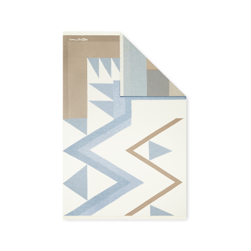 ผ้าห่ม Throw Everest in ทรังก์ การเดินทาง และ บ้าน's บ้านและศิลปะการไดนิ่ง สิ่งทอ collections by Louis Vuitton (การย่อ/ขยายผลิตภัณฑ์)