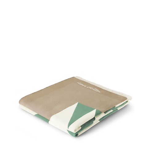 ผ้าห่ม Throw Everest in ทรังก์ การเดินทาง และ บ้าน's บ้านและศิลปะการไดนิ่ง สิ่งทอ collections by Louis Vuitton (การย่อ/ขยายผลิตภัณฑ์)