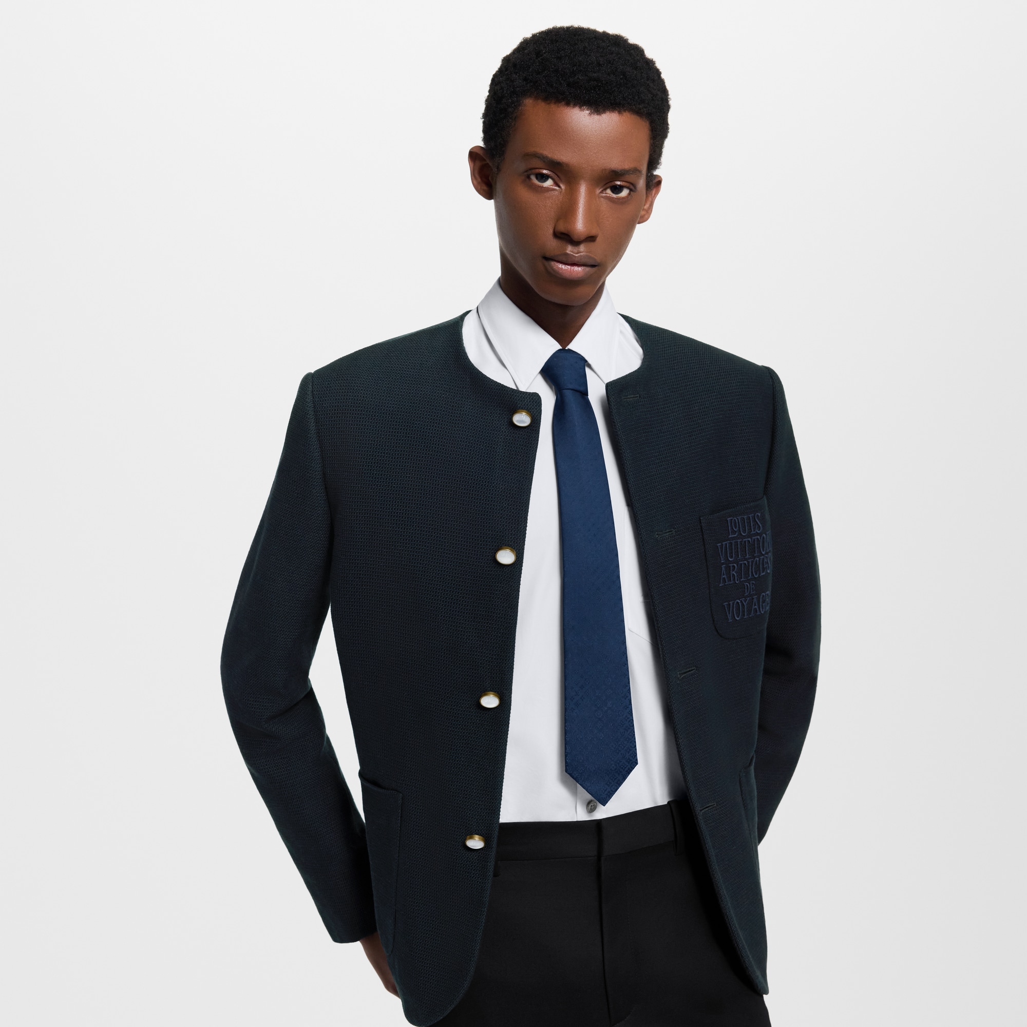 เนคไทรุ่น Fading Monogram . in ผู้ชาย