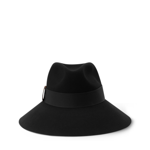 หมวกรุ่น Fedora XL . in ผู้หญิง's แอคเซสเซอรี่ หมวกและถุงมือสำหรับผู้หญิง collections by Louis Vuitton (การย่อ/ขยายผลิตภัณฑ์)
