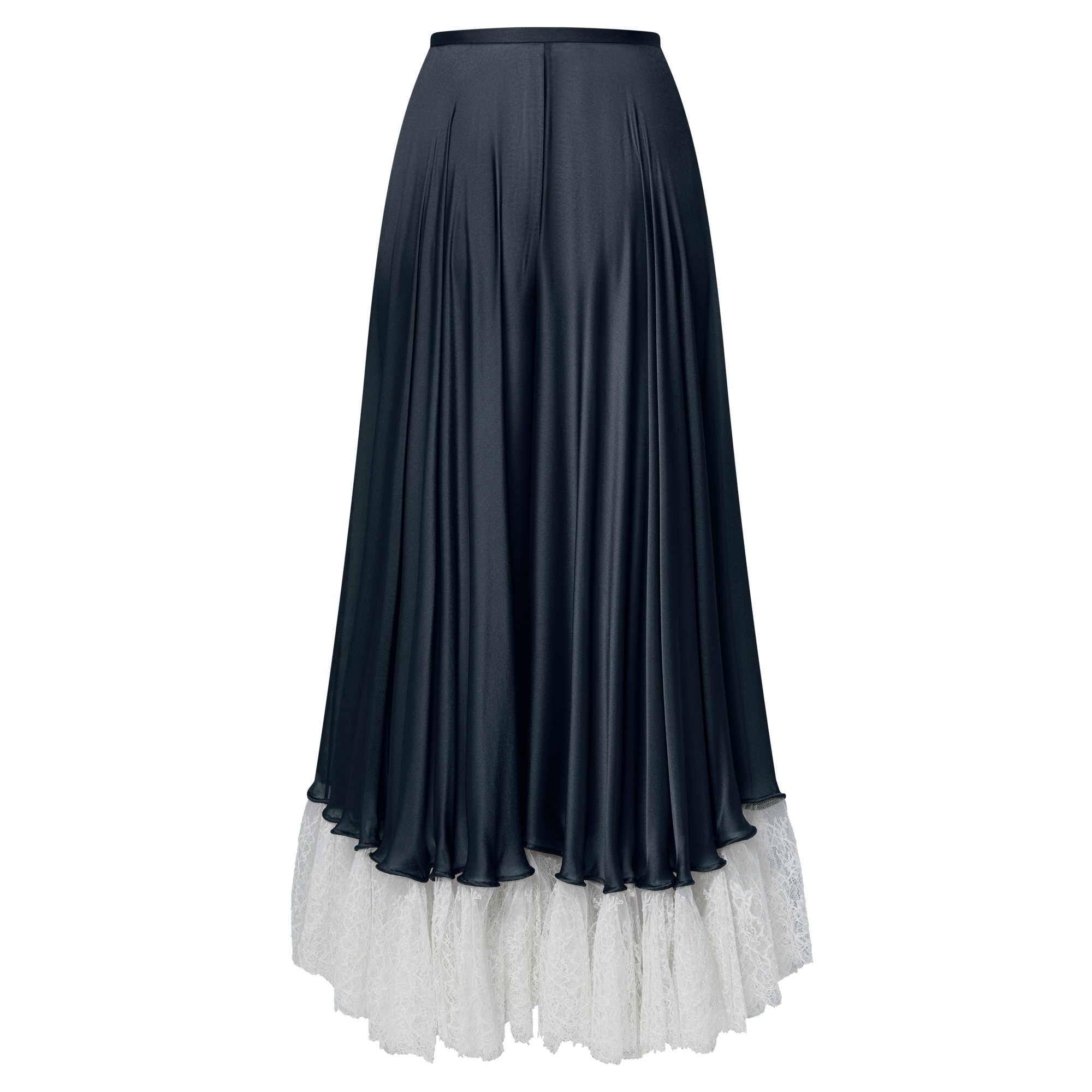 กางเกงขาบานพร้อมปลายแขนลูกไม้  in ผู้หญิง