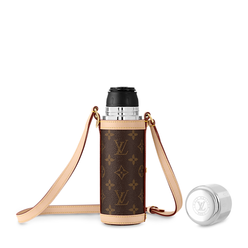 กระบอกน้ำ Flask Holder รุ่น LV Vers in ทรังก์ การเดินทาง และ บ้าน's แอคเซสเซอรี่สัตว์เลี้ยง } collections by Louis Vuitton (การย่อ/ขยายผลิตภัณฑ์)
