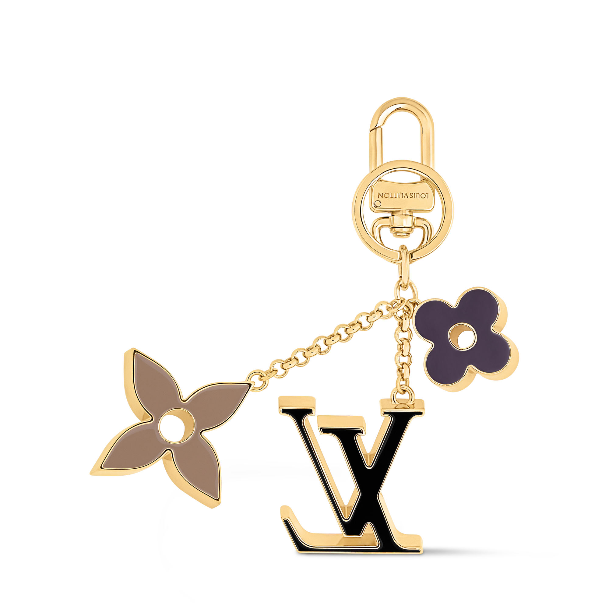 ชาร์มห้อยกระเป๋ารุ่น Fleur de Monogram . in ผู้หญิง