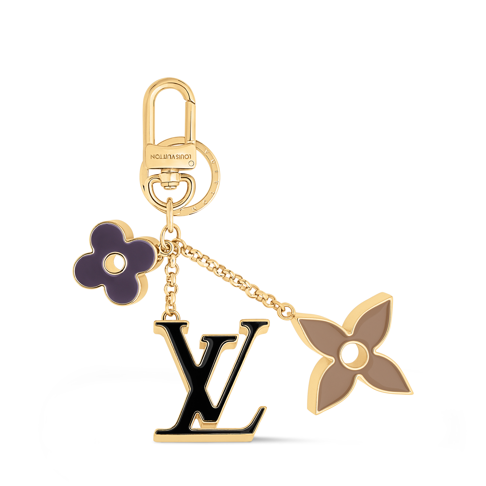 ชาร์มห้อยกระเป๋ารุ่น Fleur de Monogram . in ผู้หญิง