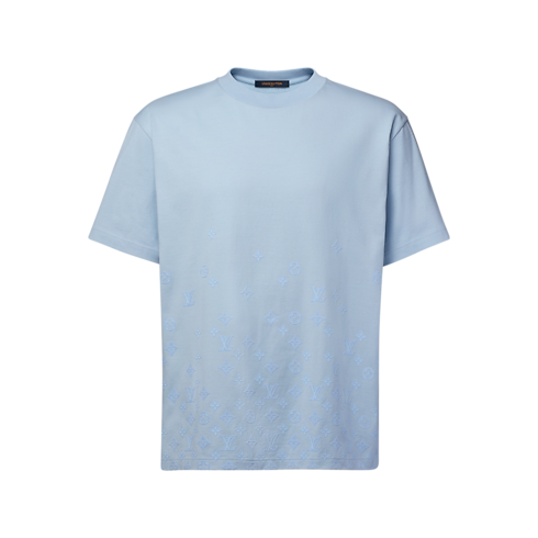 เสื้อยืดพิมพ์ลายสัญลักษณ์แบบ Flock ไล่เฉดสี in ผู้ชาย's เสื้อผ้า เสื้อยืด และ เสื้อโปโลสำหรับผู้ชาย collections by Louis Vuitton (การย่อ/ขยายผลิตภัณฑ์)