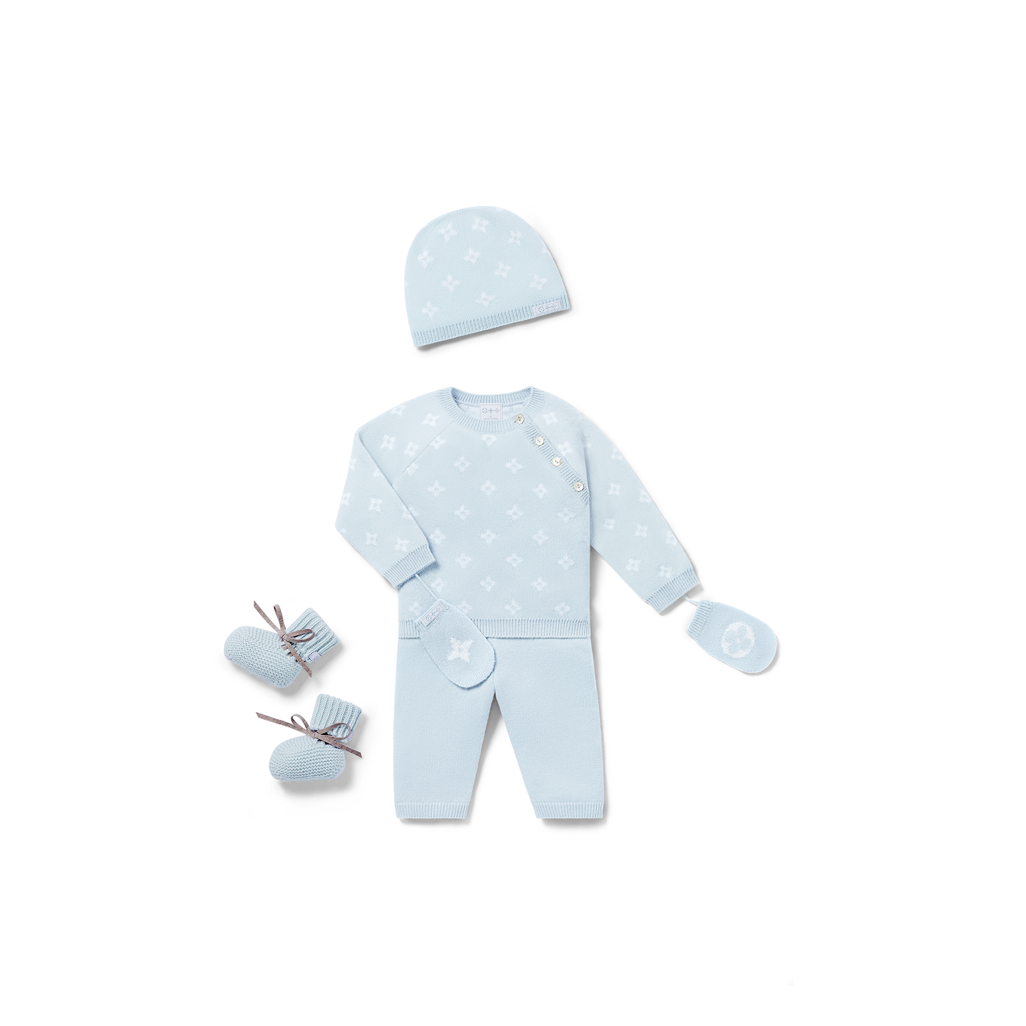 เซ็ตชุดถักลาย Flower . in ของขวัญและการสร้างสรรค์ผลงานของคุณ