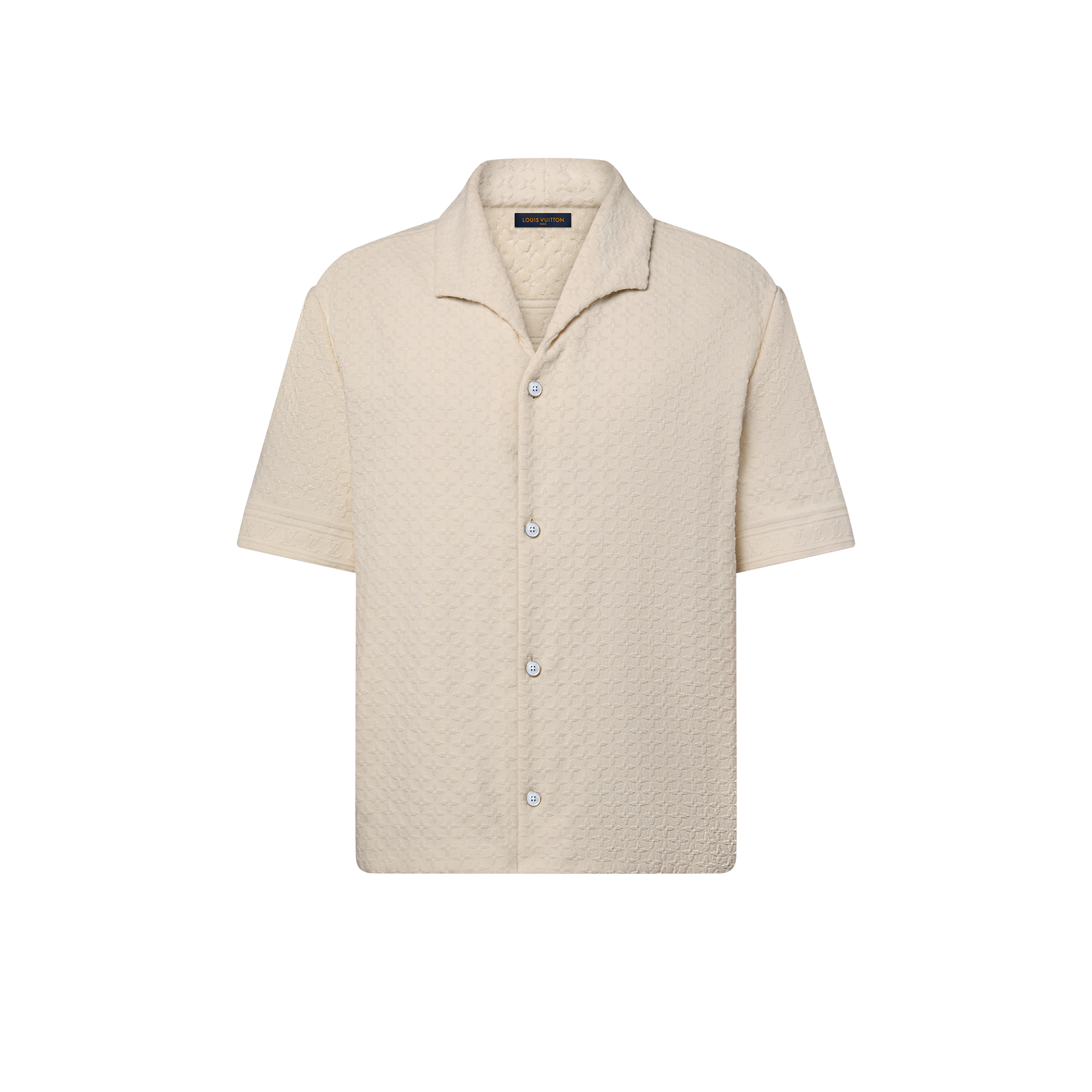 เสื้อเชิ้ตแขนสั้นลาย French Terry  in ผู้ชาย