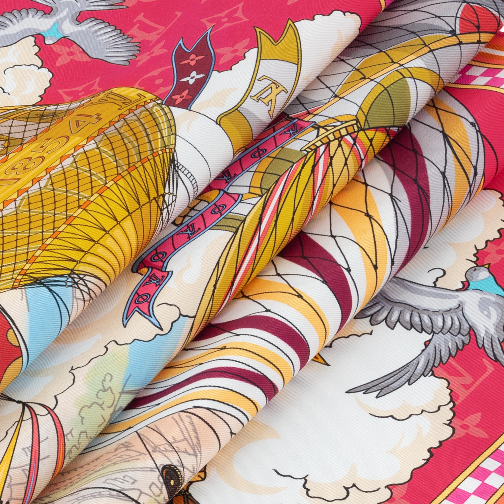 ผ้า Square รุ่น From The Cloud 90 . in ผู้หญิง