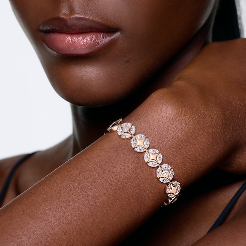 สร้อยข้อมือ Galaxie พิงค์โกลด์และเพชร in Les Extraordinaires's จิวเวลรี่ สร้อยข้อมือ collections by Louis Vuitton (การย่อ/ขยายผลิตภัณฑ์)