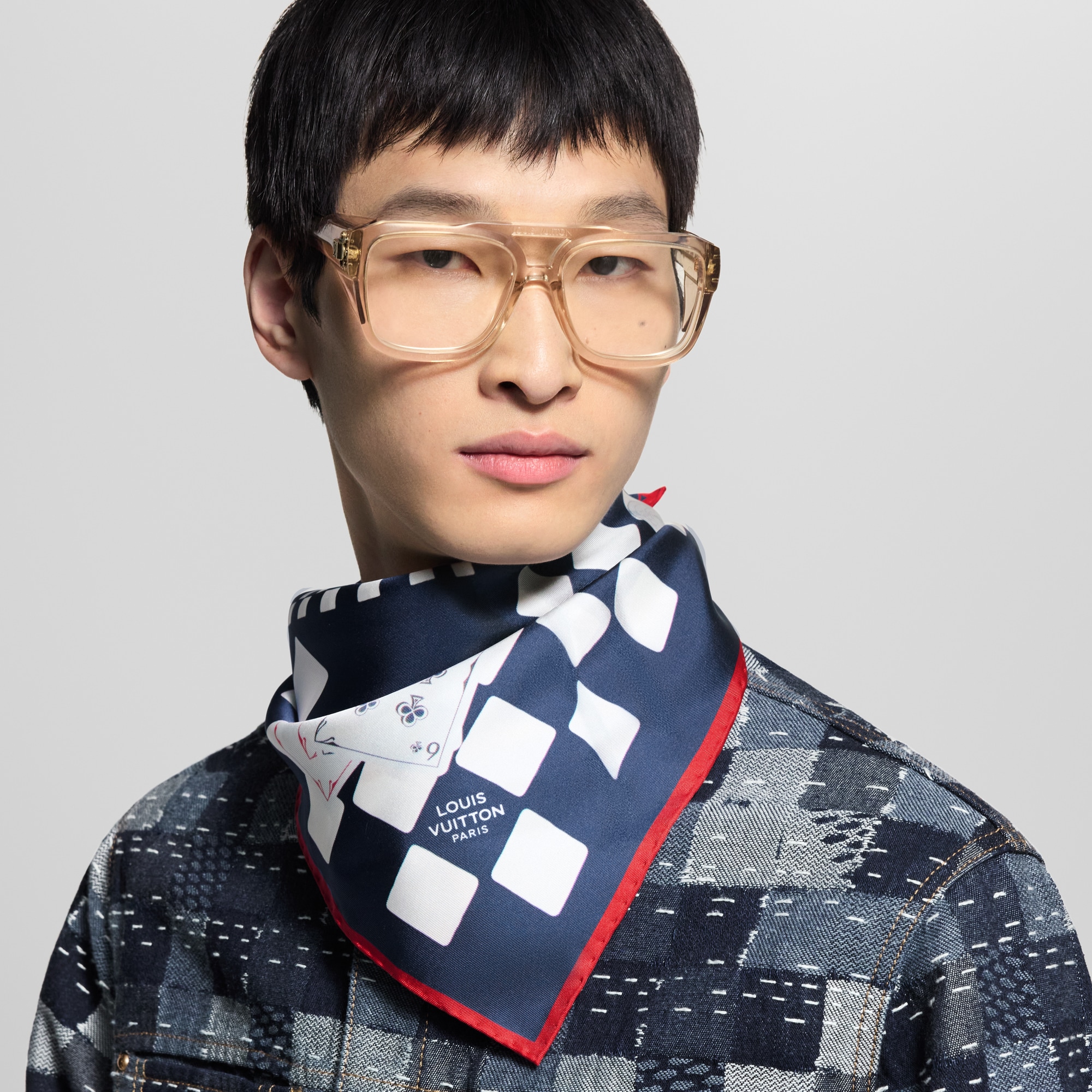 ผ้า Bandana รุ่น Game Scene . in ผู้ชาย