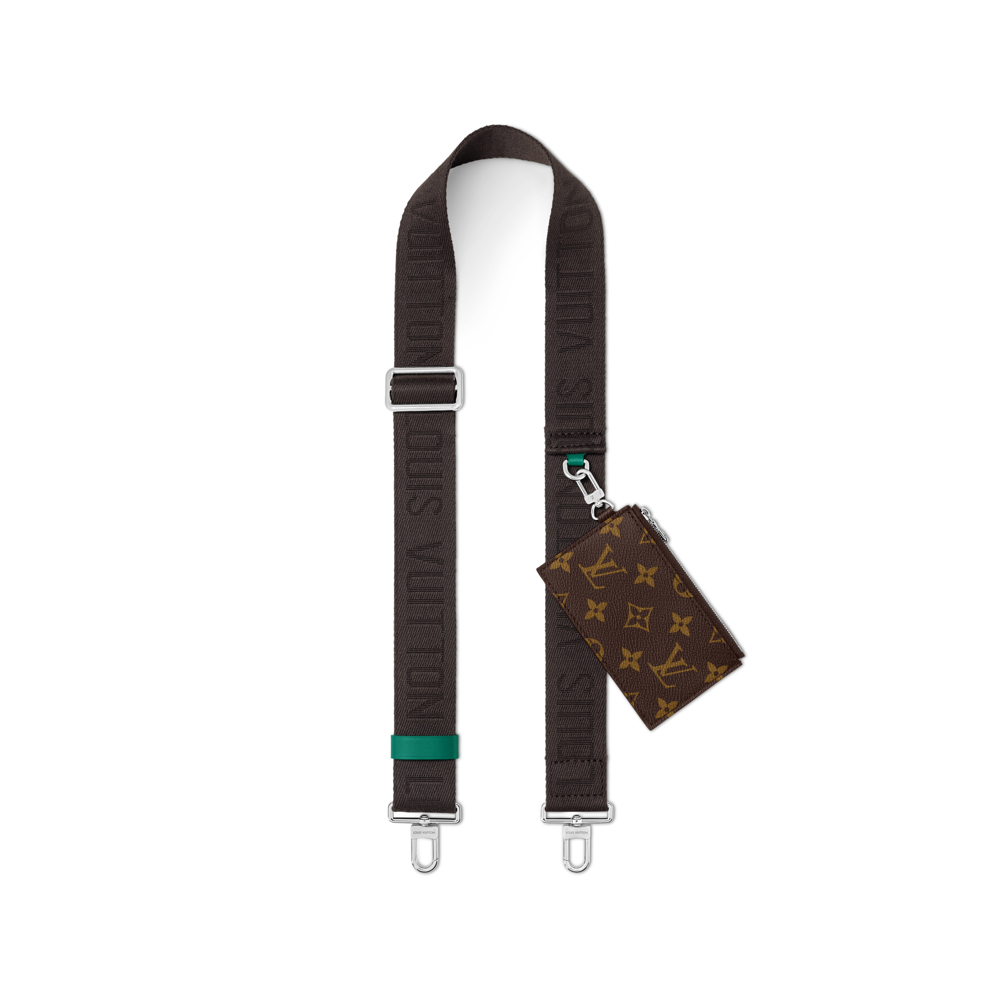 กระเป๋าสตางค์แบบสะพายรุ่น Gaston Monogram Macassar แคนวาส in กระเป๋าและผลิตภัณฑ์เครื่องหนังขนาดเล็ก
