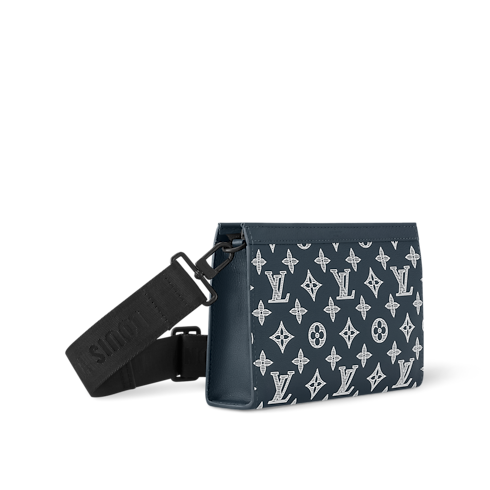 กระเป๋าสตางค์แบบสะพายรุ่น Gaston หนัง Monogram Shadow in ผู้ชาย's กระเป๋า All Collections collections by Louis Vuitton (การย่อ/ขยายผลิตภัณฑ์)
