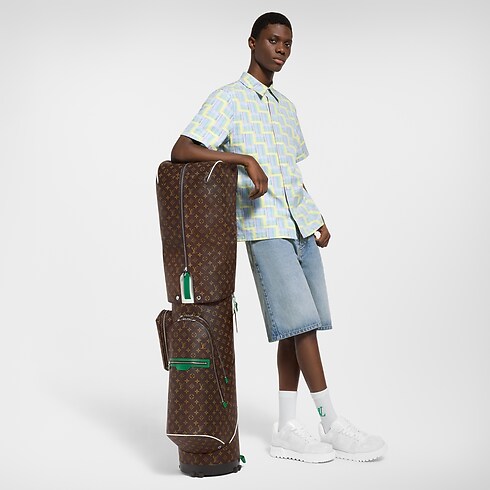 ถุงกอล์ฟ Monogram Macassar in ผู้ชาย's การเดินทางและท่องเที่ยว กระเป๋าเดินทางแบบถือสำหรับผู้ชาย collections by Louis Vuitton (การย่อ/ขยายผลิตภัณฑ์)