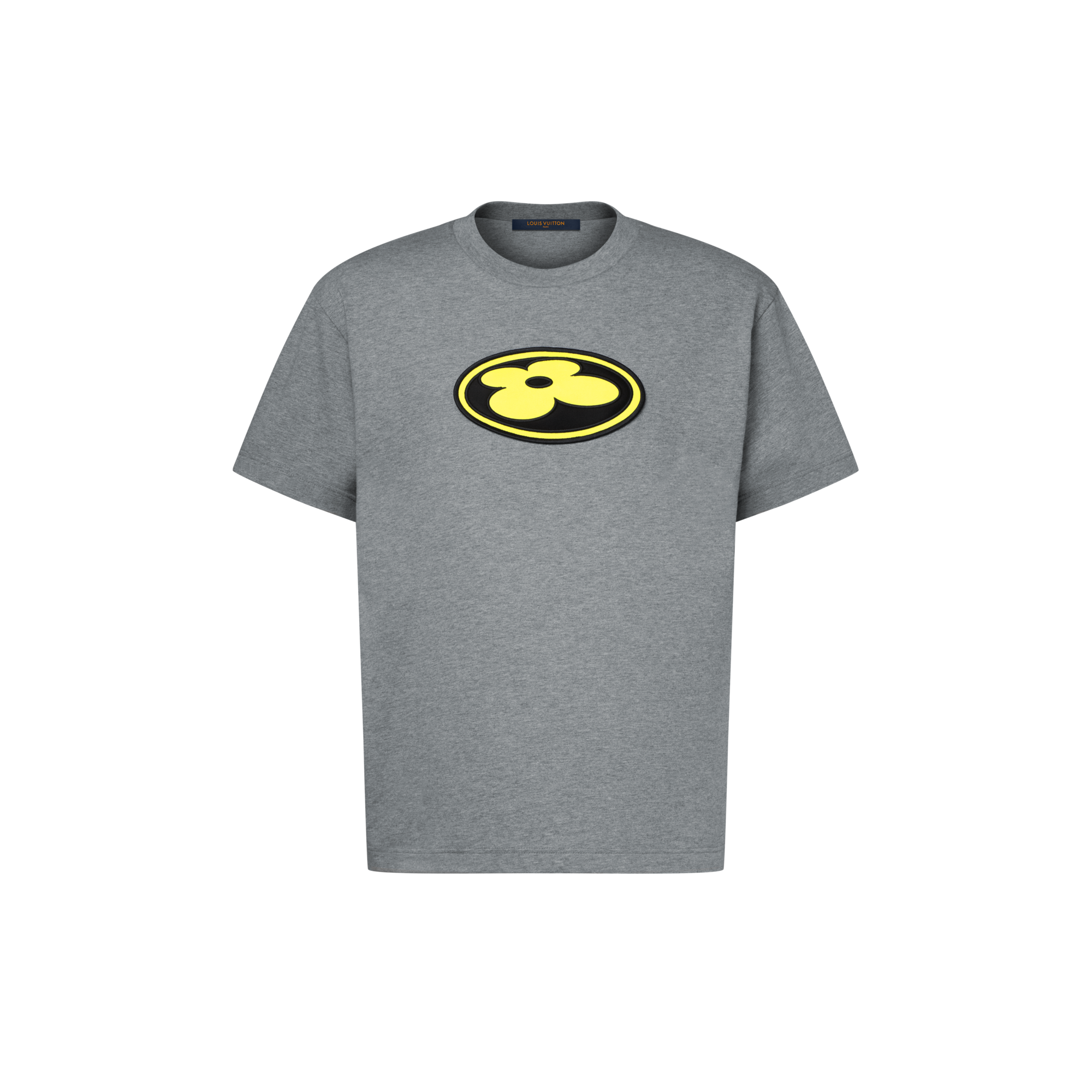 เสื้อยืดตกแต่งแพตช์กราฟิก  in ผู้ชาย