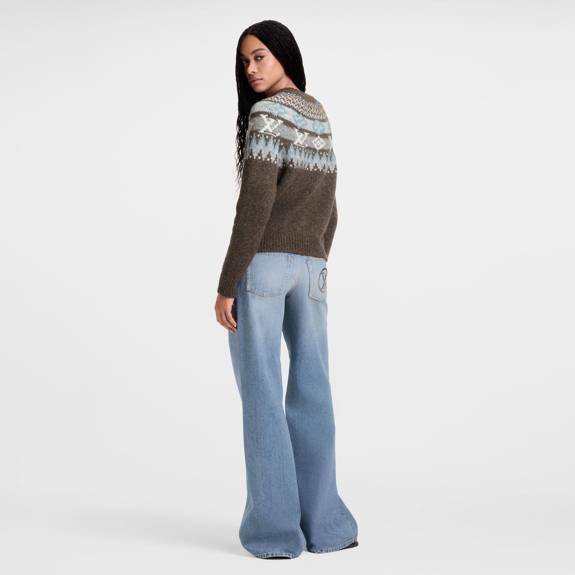 Graphic Signature Knit Pullover  in ผู้หญิง