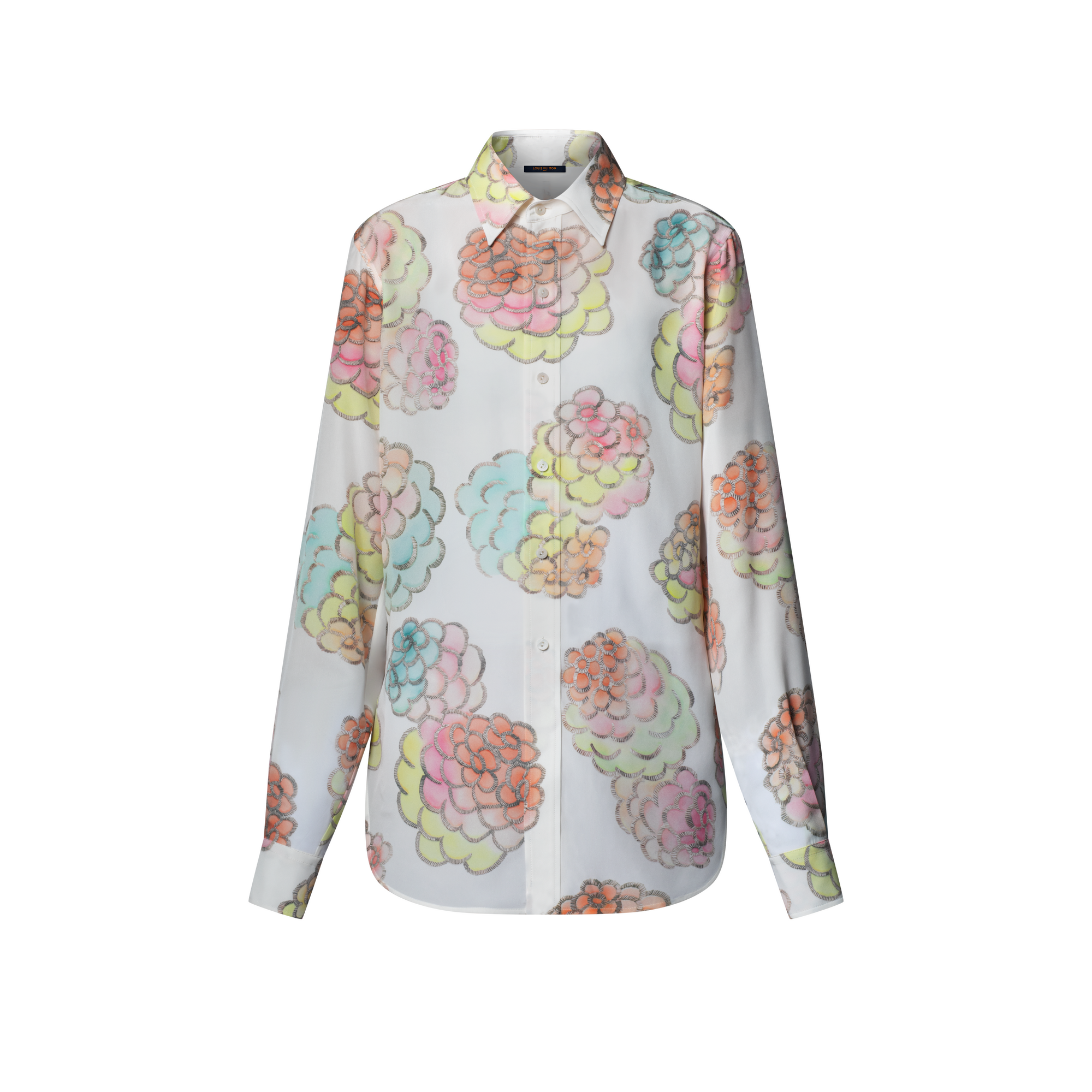 เสื้อเชิ้ตคลาสสิกติดกระดุมครึ่งตัว  in ผู้หญิง