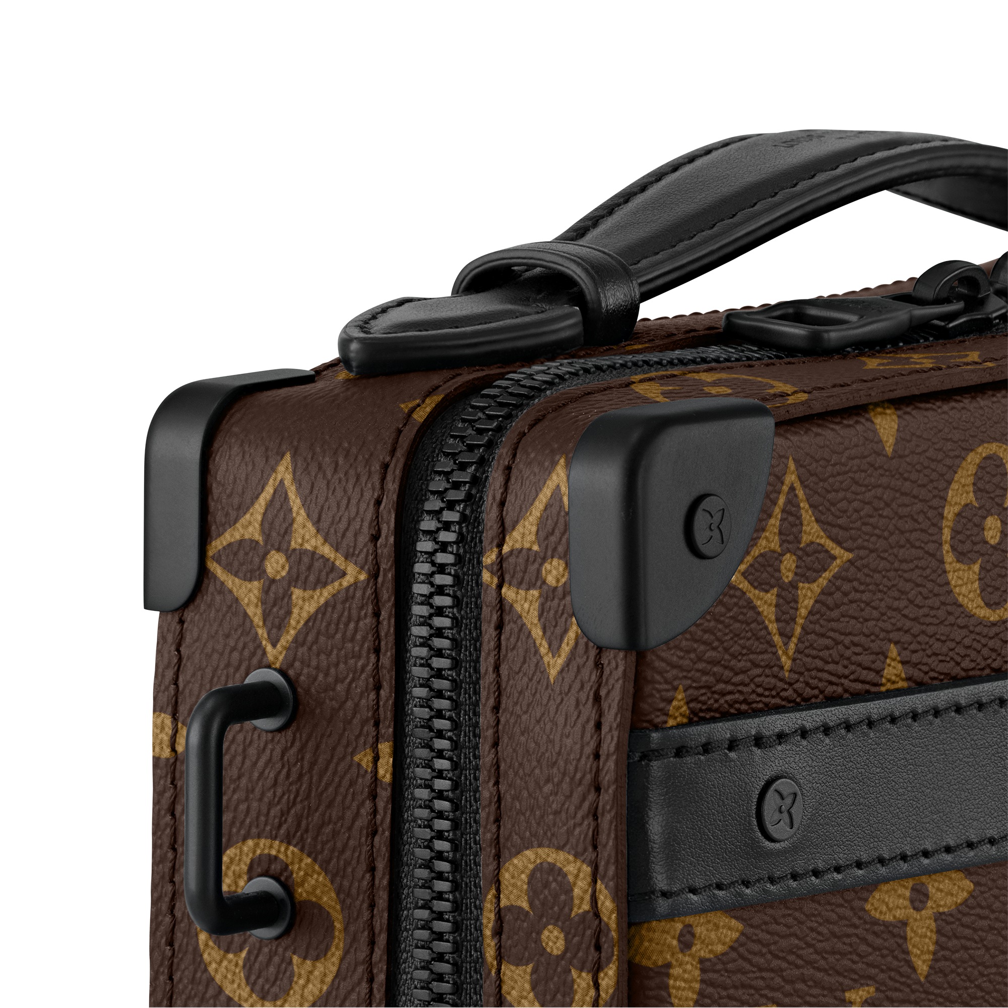 กระเป๋ารุ่น HANDLE SOFT TRUNK Monogram Macassar in ผู้ชาย