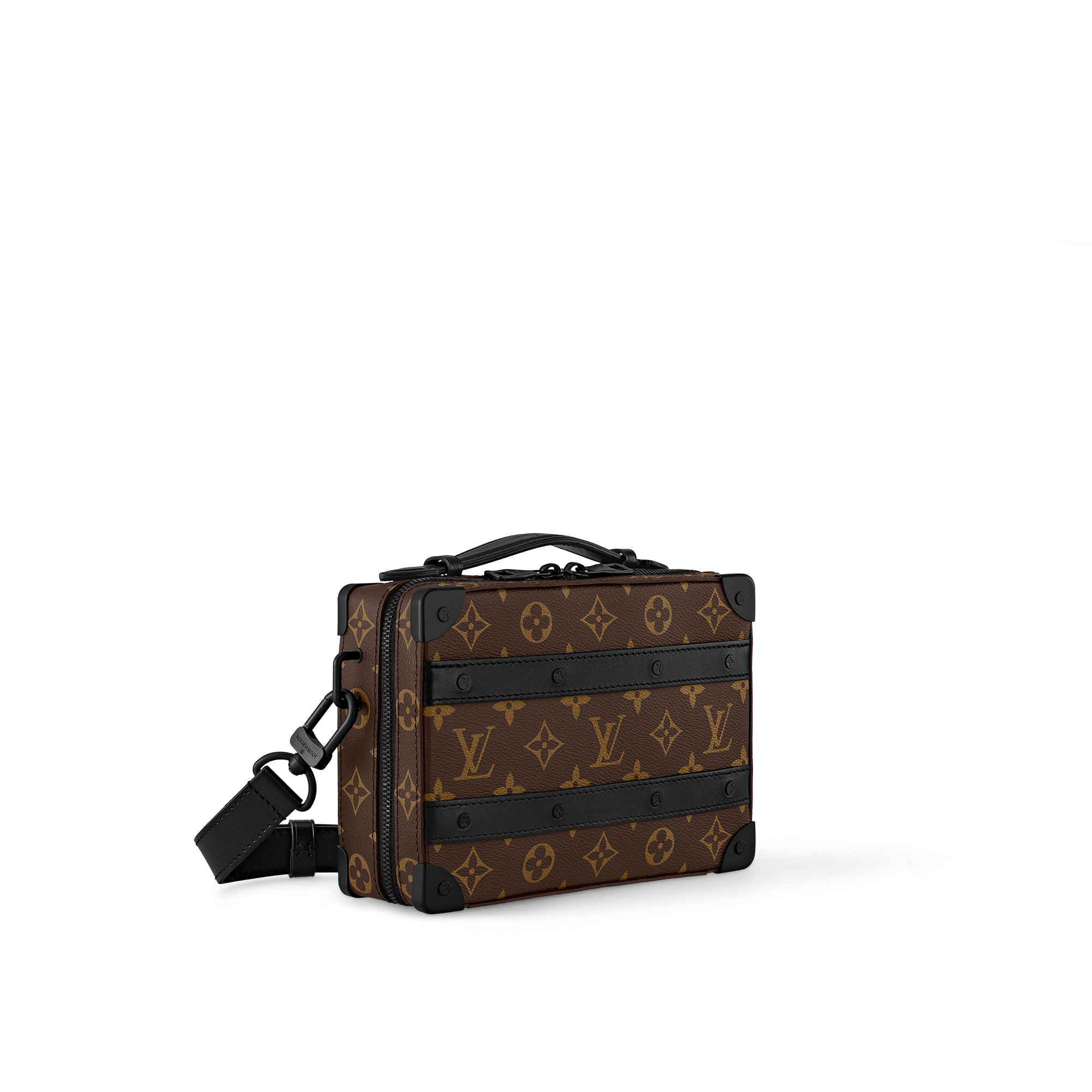 กระเป๋ารุ่น HANDLE SOFT TRUNK Monogram Macassar in ผู้ชาย