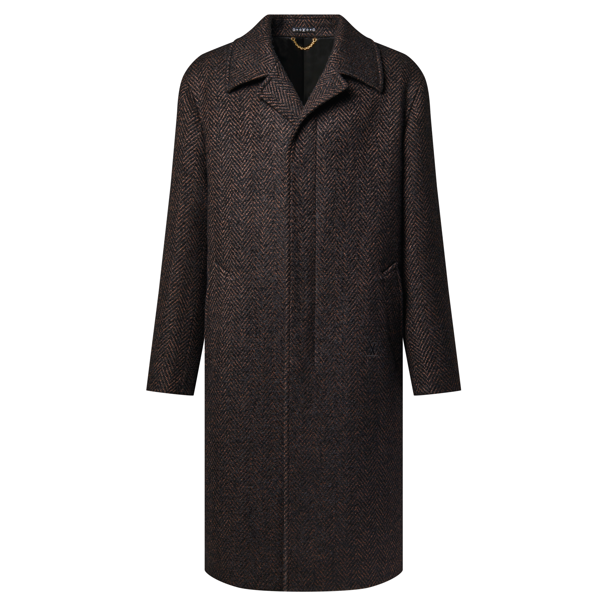 Herringbone Relaxed Coat  in ผู้ชาย
