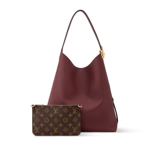 กระเป๋ารุ่น Low Key Hobo MM H33 in ผู้หญิง's กระเป๋าถือ กระเป๋าถือสำหรับผู้หญิง collections by Louis Vuitton (การย่อ/ขยายผลิตภัณฑ์)