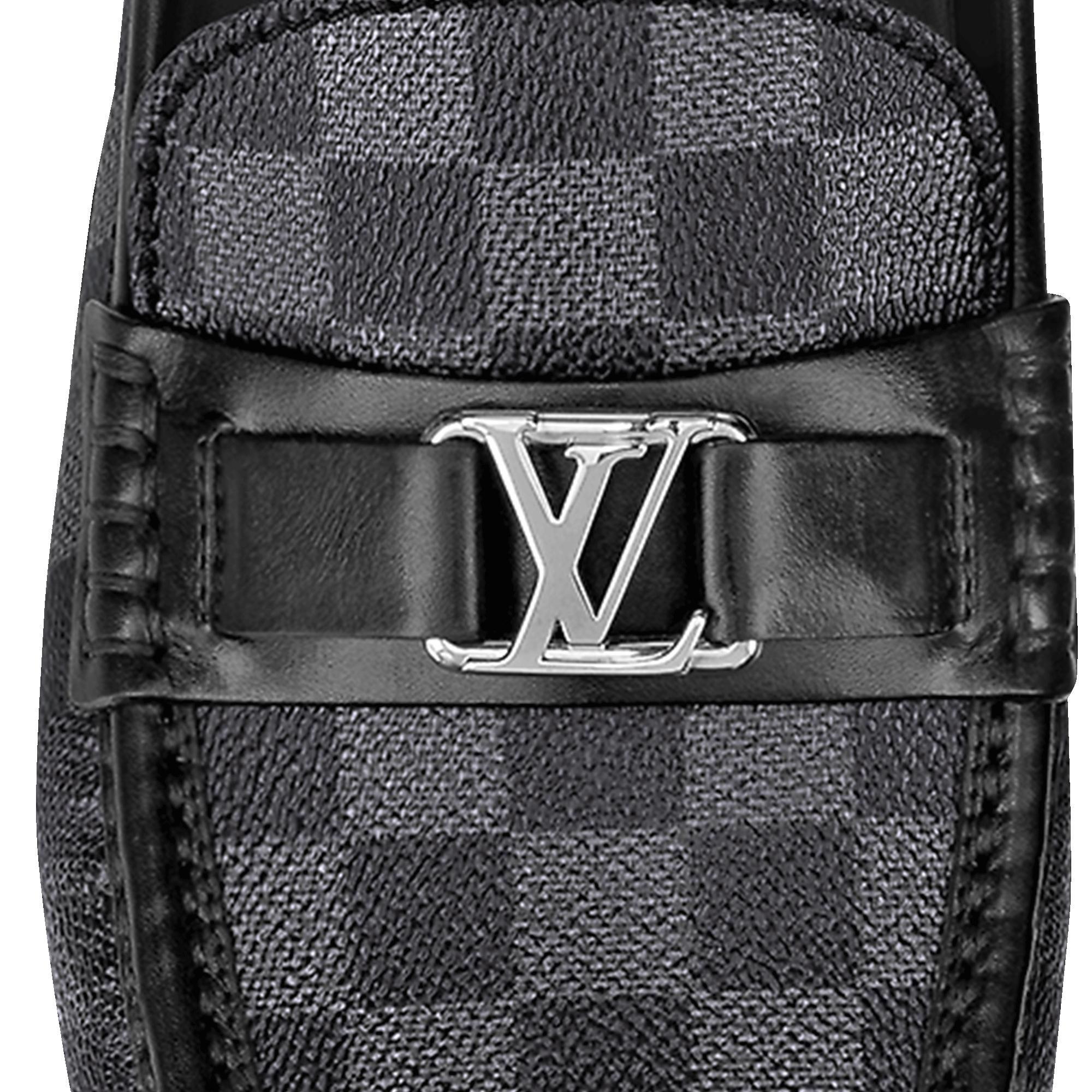 รองเท้ามอคคาซินรุ่น HOCKENHEIM Damier Graphite แคนวาส in ผู้ชาย