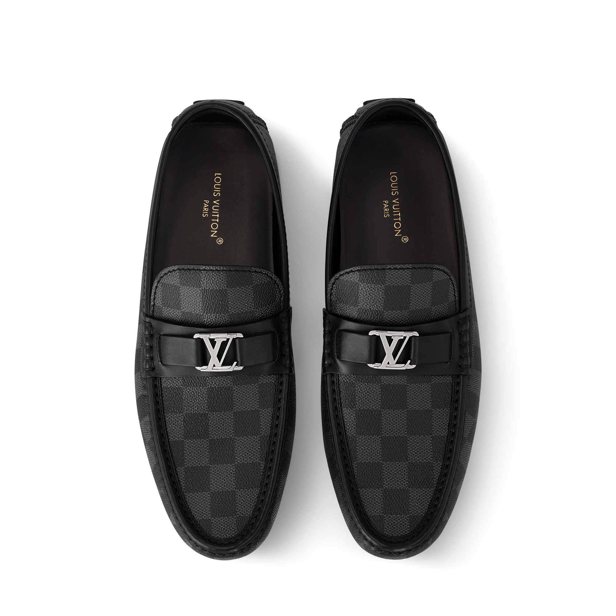 รองเท้ามอคคาซินรุ่น HOCKENHEIM Damier Graphite แคนวาส in ผู้ชาย