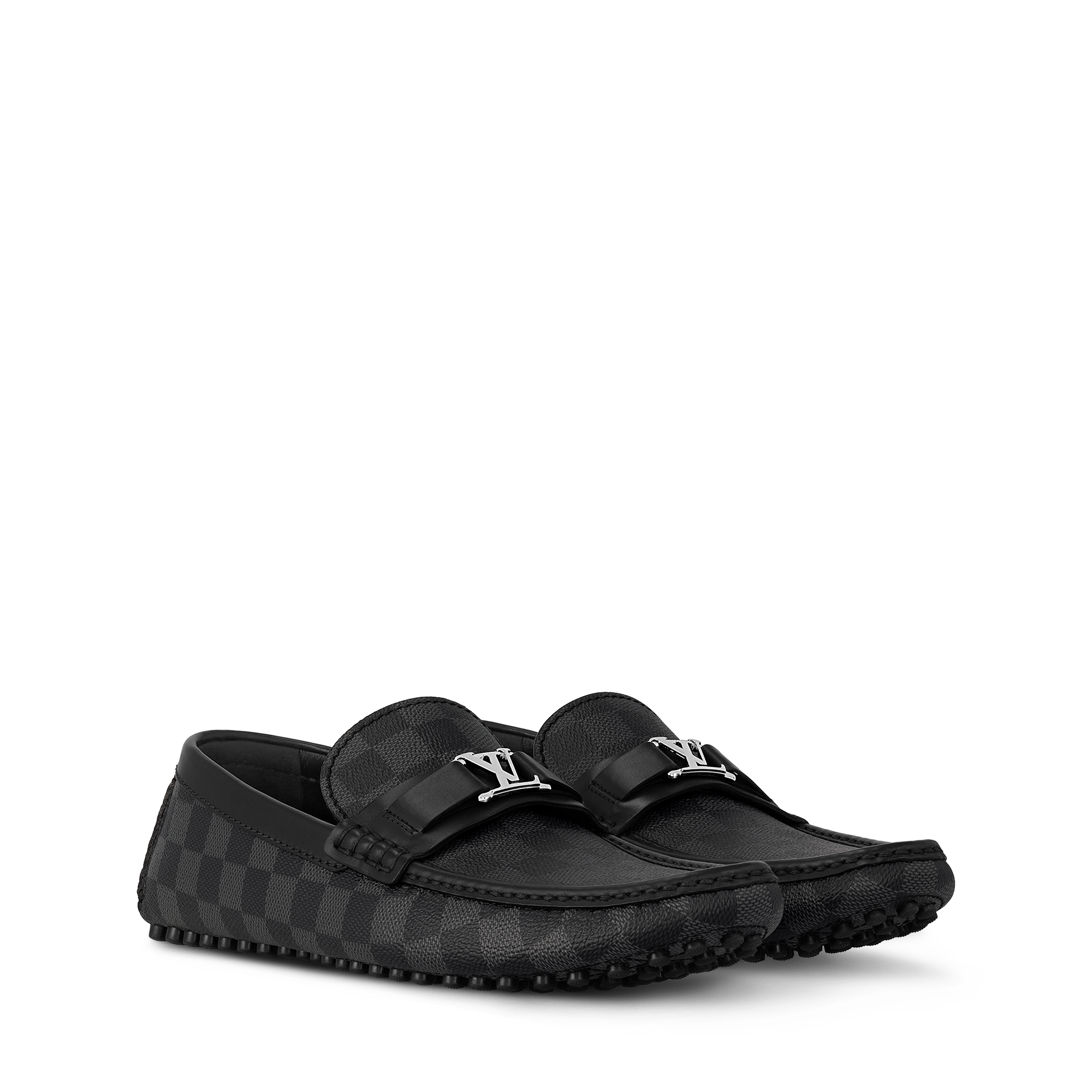 รองเท้ามอคคาซินรุ่น HOCKENHEIM Damier Graphite แคนวาส in ผู้ชาย
