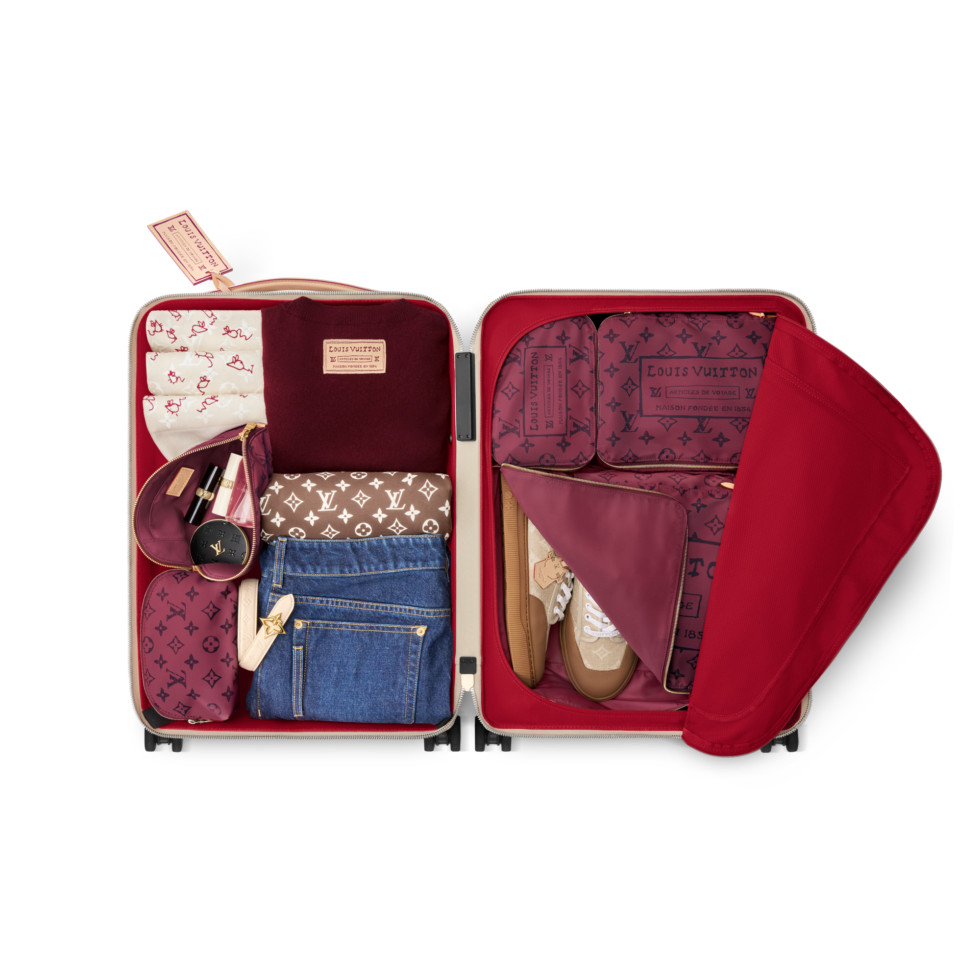 กระเป๋ารุ่น Horizon 55 Business Monogram แคนวาสประเภทอื่น in ผู้ชาย