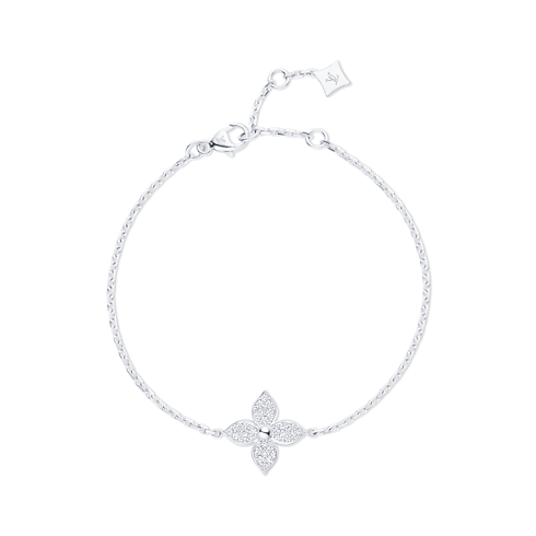 สร้อยข้อมือ Idylle Blossom ไวท์โกลด์และเพชร in จิวเวลรี่'s หมวดหมู่ ไฟน์จิวเวลรี่ทั้งหมด collections by Louis Vuitton (การย่อ/ขยายผลิตภัณฑ์)