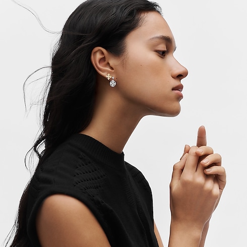 ต่างหูสตั๊ด Idylle Blossom ไวท์โกลด์และเพชร - สำหรับหนึ่งข้าง in จิวเวลรี่'s หมวดหมู่ ต่างหู collections by Louis Vuitton (การย่อ/ขยายผลิตภัณฑ์)