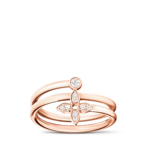 สร้อยคอยาว Idylle Blossom Multi-Motif พิงค์โกลด์และเพชร in จิวเวลรี่'s หมวดหมู่ สร้อยคอและจี้ collections by Louis Vuitton