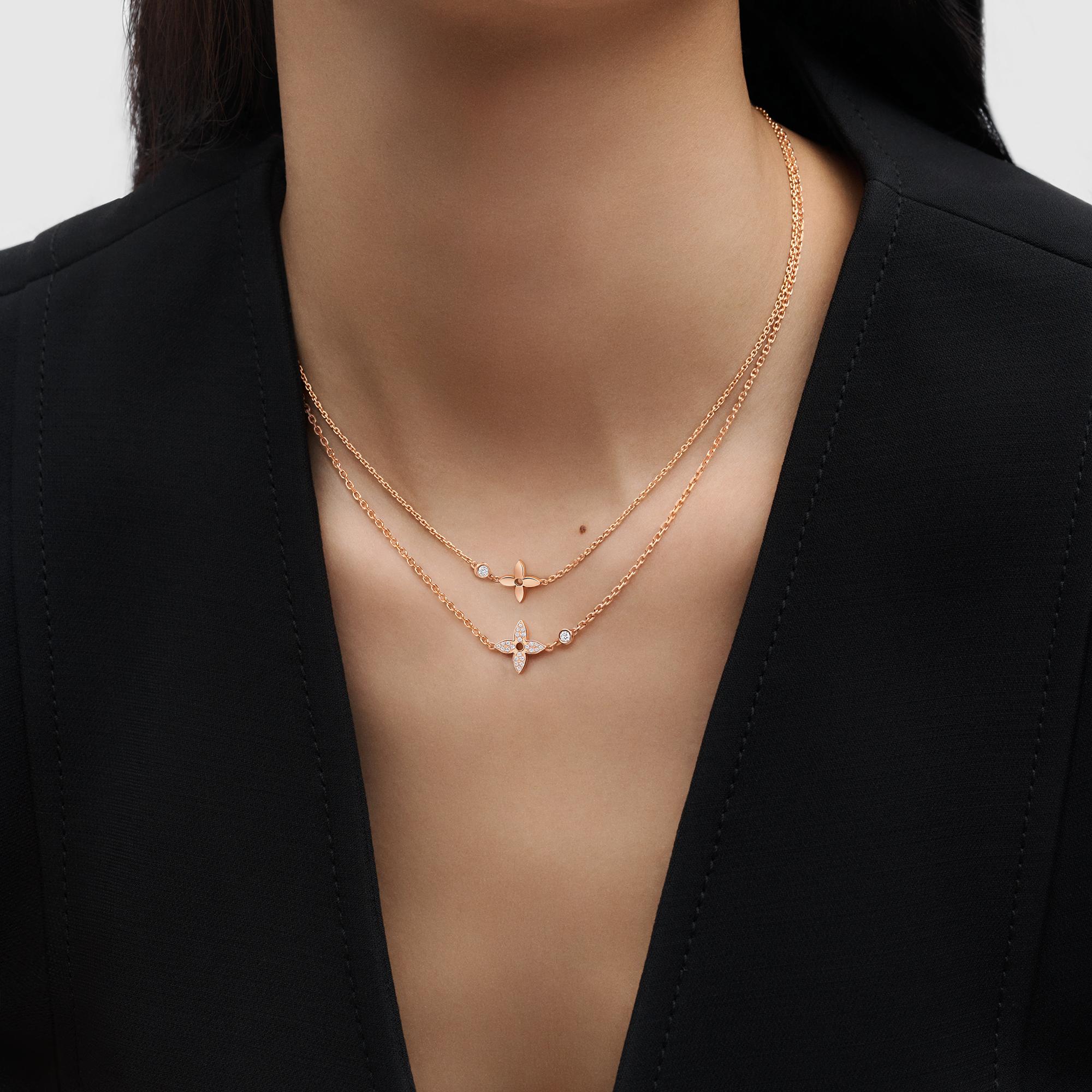 จี้ Idylle Blossom พิงค์โกลด์และเพชร  in จิวเวลรี่