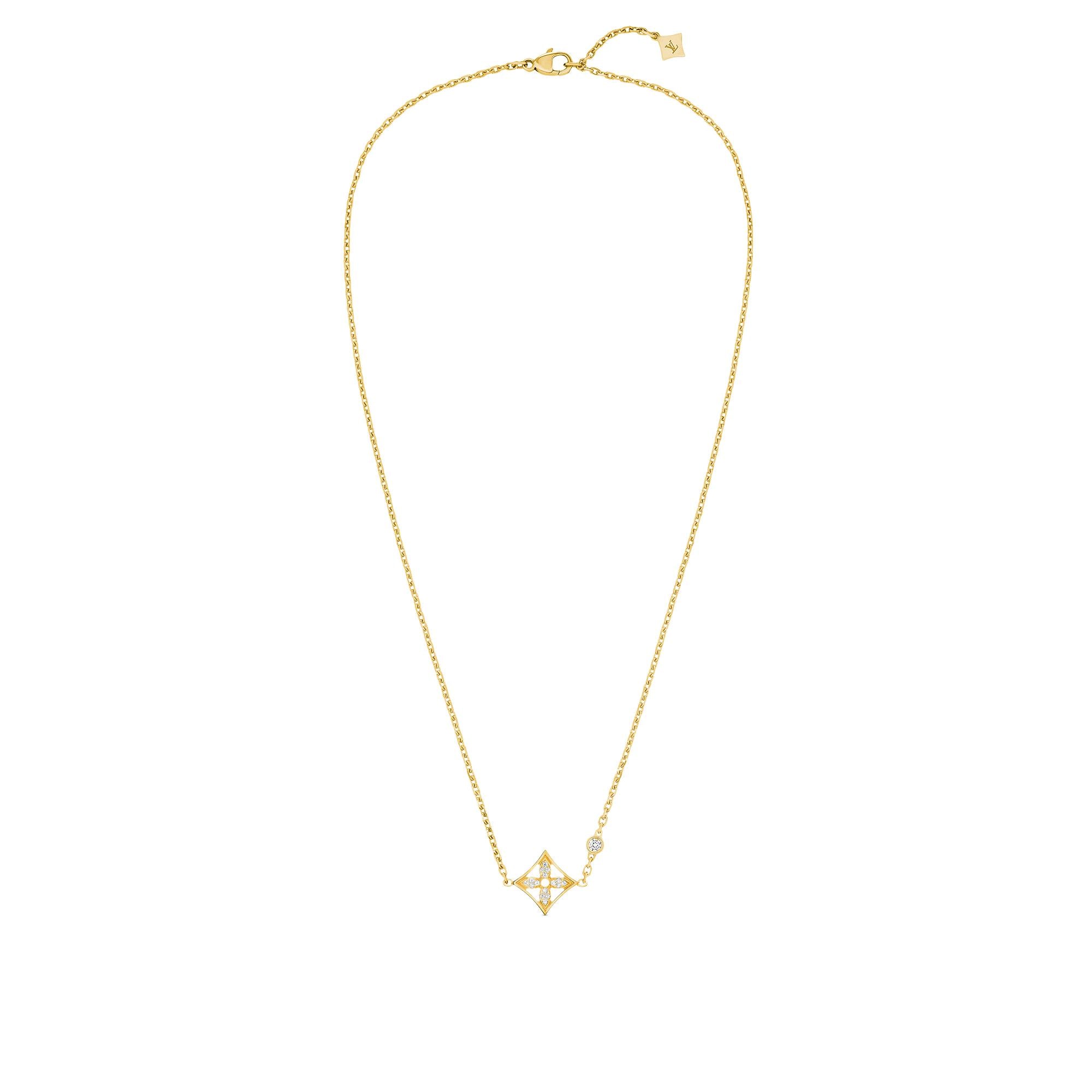 จี้ Idylle Blossom เยลโลว์โกลด์และเพชร  in จิวเวลรี่