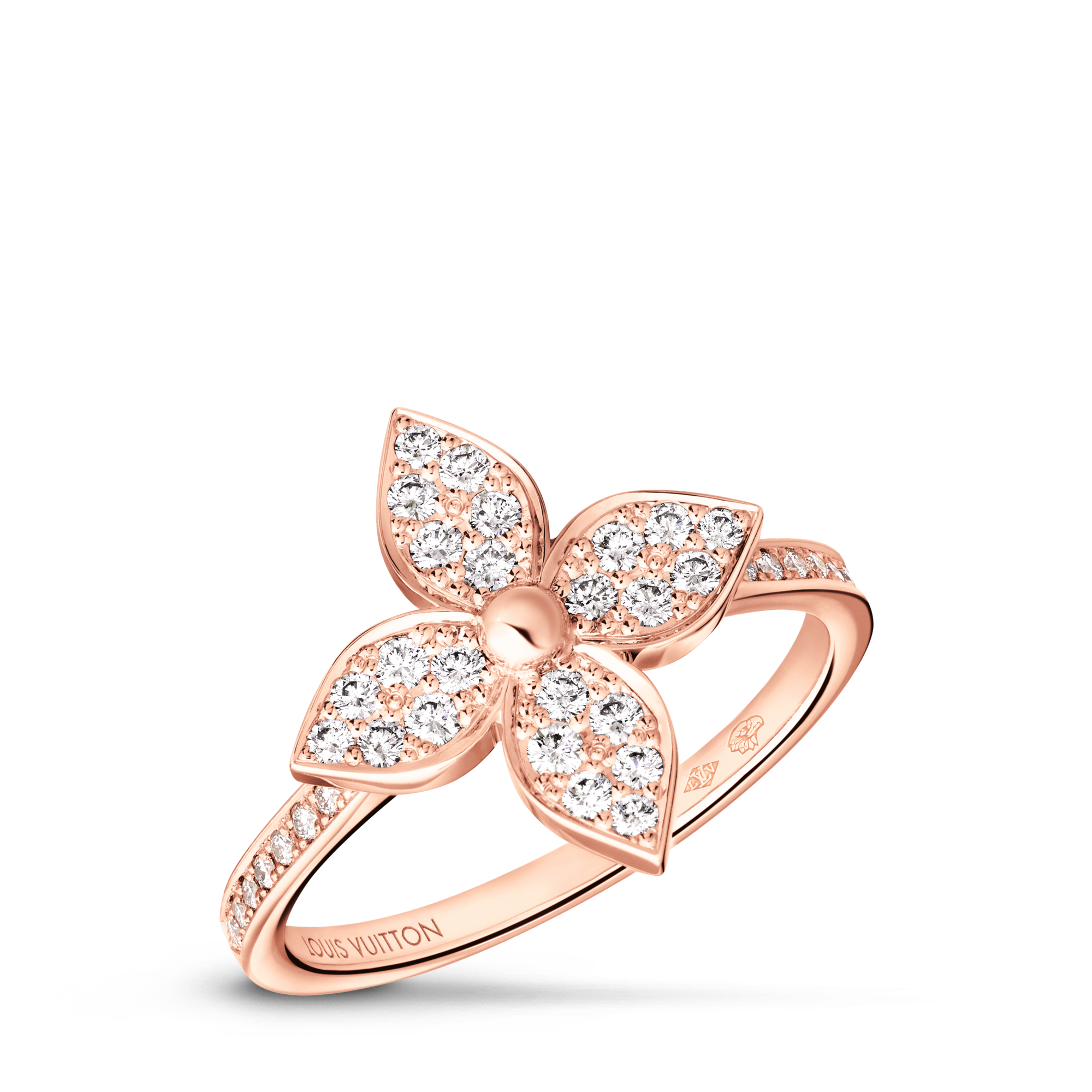 แหวน Idylle Blossom พิงค์โกลด์และเพชร  in จิวเวลรี่