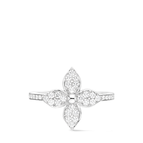 แหวน Idylle Blossom ไวท์โกลด์และเพชร in จิวเวลรี่'s หมวดหมู่ ไฟน์จิวเวลรี่ทั้งหมด collections by Louis Vuitton (การย่อ/ขยายผลิตภัณฑ์)