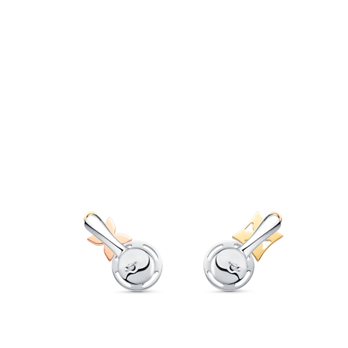 ต่างหู Idylle Blossom, ทองคำ 3 ชนิดและเพชร in จิวเวลรี่'s หมวดหมู่ ไฟน์จิวเวลรี่ทั้งหมด collections by Louis Vuitton (การย่อ/ขยายผลิตภัณฑ์)