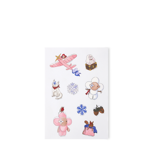 สมุดโน้ตรุ่น Jane MM & Stickers . in ทรังก์ การเดินทาง และ บ้าน's หนังสือและเครื่องเขียน หนังสือและเครื่องเขียน collections by Louis Vuitton (การย่อ/ขยายผลิตภัณฑ์)