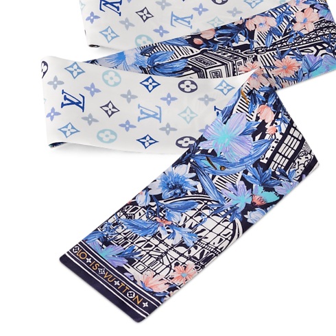 ผ้า Bandeau รุ่น Jardin Des Plantes . in ผู้หญิง's แอคเซสเซอรี่ ผ้าโพกหัวสำหรับผู้หญิง collections by Louis Vuitton (การย่อ/ขยายผลิตภัณฑ์)