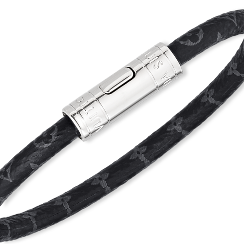 กำไลข้อมือ Keep It Monogram Eclipse in ผู้ชาย's แฟชั่นจิวเวลรี่ กำไลและสร้อยข้อมือ collections by Louis Vuitton (การย่อ/ขยายผลิตภัณฑ์)