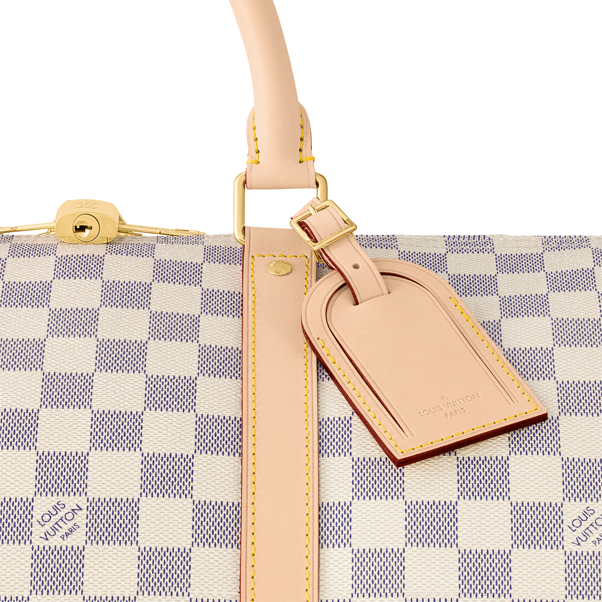 กระเป๋ารุ่น KEEP.55 BA.D.AZUR Damier Azur แคนวาส in กระเป๋าและผลิตภัณฑ์เครื่องหนังขนาดเล็ก