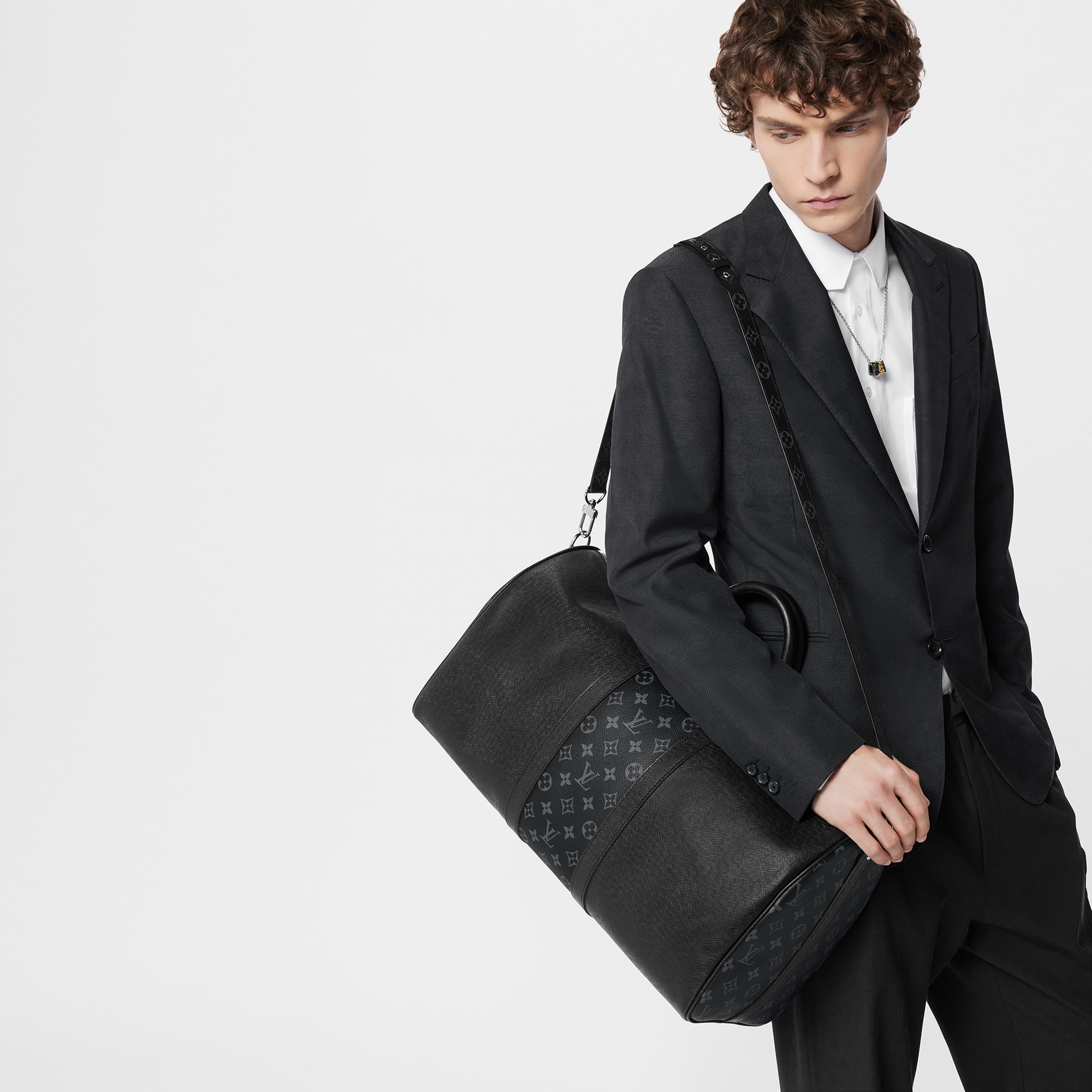 กระเป๋ารุ่น Keepall 50 Bandoulière Taigarama in กระเป๋าและผลิตภัณฑ์เครื่องหนังขนาดเล็ก