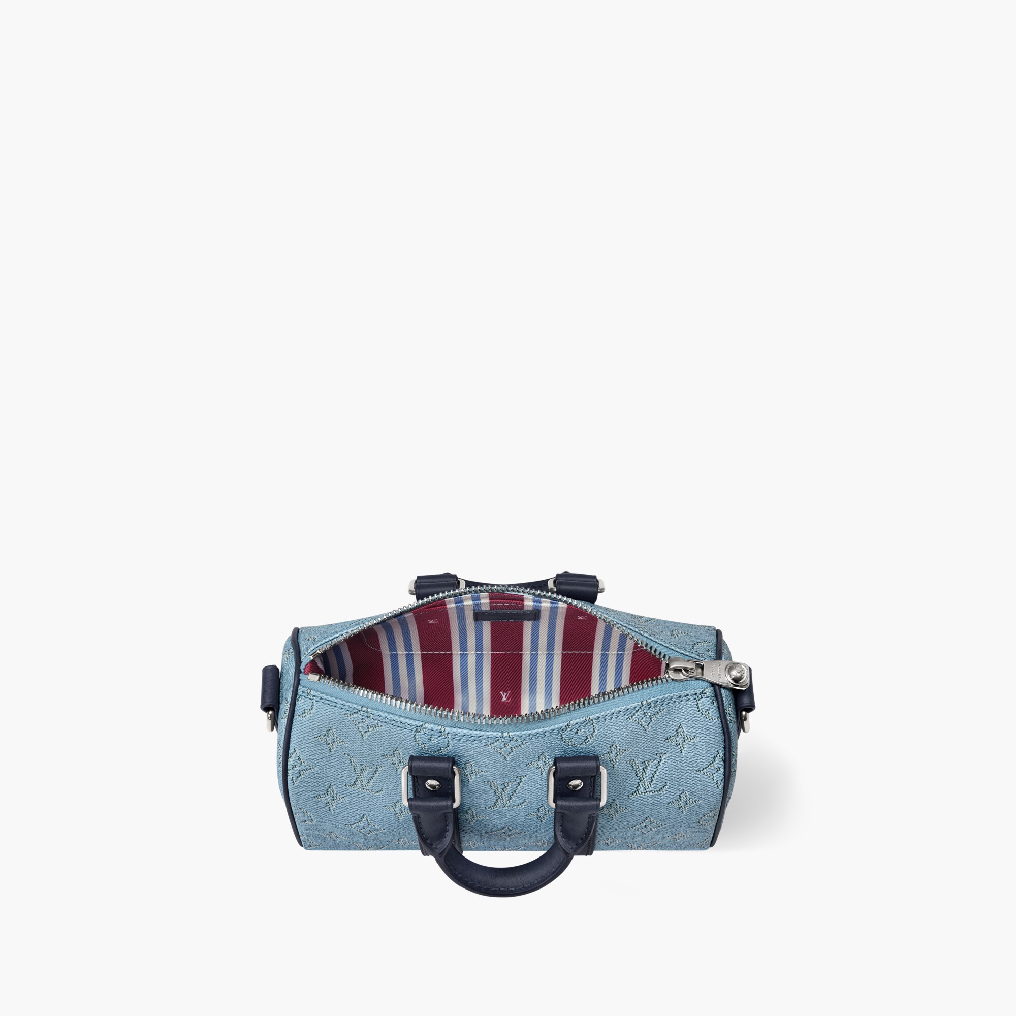 Keepall Louis Vuitton Epi Blue กระเป๋ารุ่น Keepall Bandoulière 25