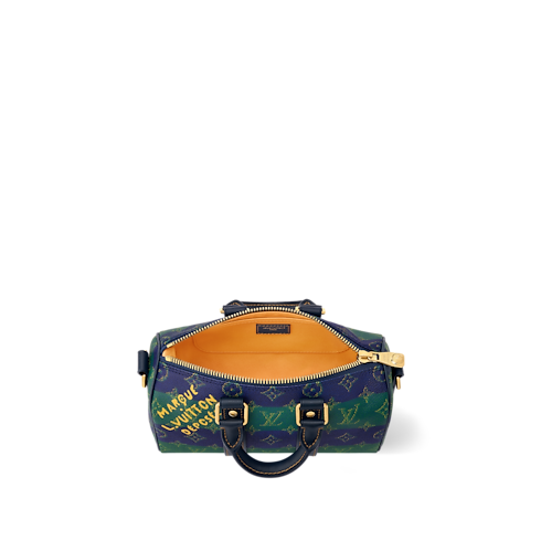 กระเป๋ารุ่น Keepall Bandoulière 25 Monogram Other in กระเป๋าและผลิตภัณฑ์เครื่องหนังขนาดเล็ก's สำหรับผู้ชาย ไอคอนิก collections by Louis Vuitton (การย่อ/ขยายผลิตภัณฑ์)