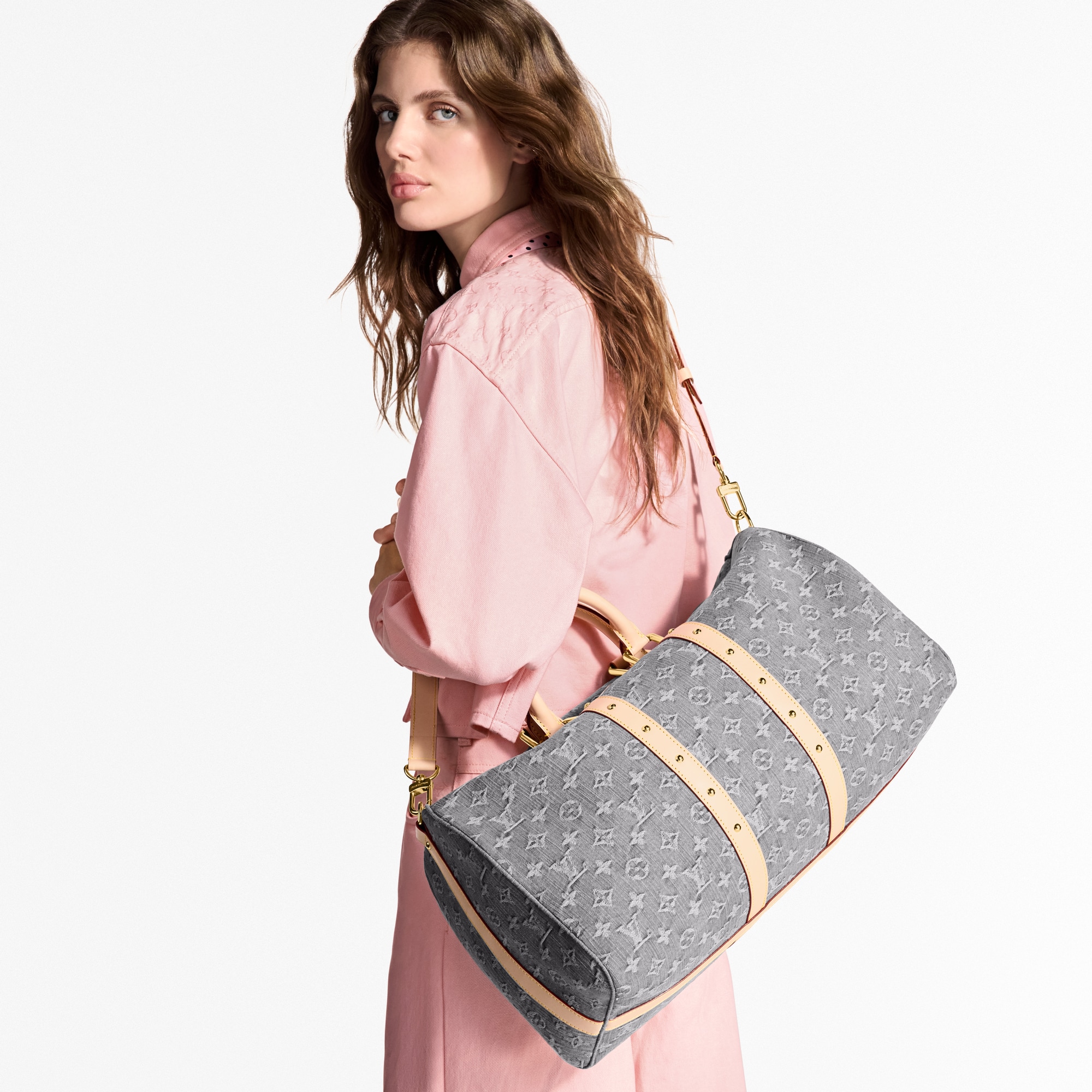 กระเป๋ารุ่น Keepall Bandoulière 45 Monogram แคนวาสประเภทอื่น in ผู้หญิง